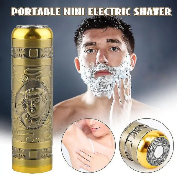 T8 Metal Body Trimmer Portable Mens Electric Shaver Beard