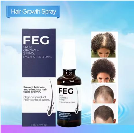 FEG PLUS Hair Growth SERUM and SPRAY 50ml For Men and Women