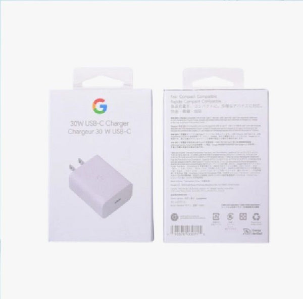 Google 30W USB C Fast Charger Adapter for Pixel Android and USB C Devices